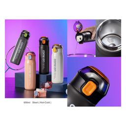 NEGOCIO Hot and Cold Water Bottle - 650 ml (Colour and Print May Vary)-image-62
