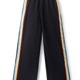 Pine Kids Full length Flared Pants - Jet Black-image-124