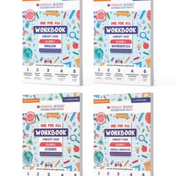 Oswaal One For All Workbook Concept Wise Class-1 English, Math, Science & General Knowledge (Set Of 4 Books) (For Latest Exam)-6