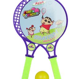 Asian Shinchan Smash Racquet Set - Multicolor-10