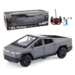 NEGOCIO RC Tesla Car toy 1/14 Cybertruck Pickup Rc Car Off-Road Racing Simulation Car Model Remote Control Car For Boy Christmas Gift- PACK OF 1- COLOR MAY VARY-14