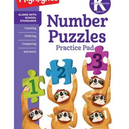 Kindergarten Number Puzzles Book - English-26
