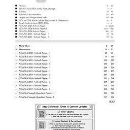 Oswaal Books NDA-NA (NATIONAL DEFENCE ACADEMY/NAVAL ACADEMY) 16 Previous Solved Papers| Year-wise 2017-2025 (I) | Mathematics | For 2025 Exam image 2