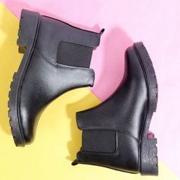Padchin Women Block Heeled Chelsea Boots-image-58