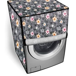 The Furnishing Tree PVC Waterproof Front Load Washing Machine Cover Compatible for Panasonic 6 Kg,-image-78