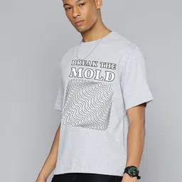 Moda Rapido Men Typography Printed Round Neck Cotton Relaxed Fit T-shirt-picture-45