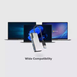 ALOGIC 4 in 1 HUB Space grey USB 5 Gbps, UAFUUA-SGR image 4