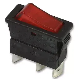 ARCOLECTRIC (BULGIN LIMITED) SWITCH, SPST, 16A, 250VAC, RED, C5503ATNAB-picture-26