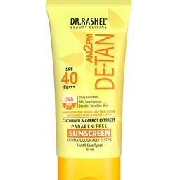 DR.RASHEL De-Tan Sunscreen SPF 40 PA+++ With CucumberFor Face & Body-50 ml-14
