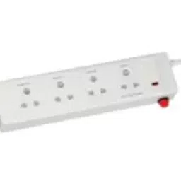 Anchor 6 Amp 1.5 Mtr Spike Guard Extension Board 4 Shutter Socket 1 Switch, 20518-15