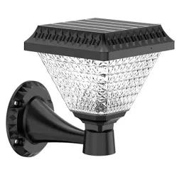 GIGAWATTS 33 LED Solar Gate Pillar Lamp 10 W Brightness 1200 mAh Battery ABS, GW-GP01-3