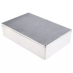 RS PRO Silver Die Cast Aluminium Enclosure, Silver Lid, 222.1 x 145.9 x 55.9mm Model No 5173260-image-83