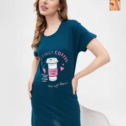 Dreambe Women 2 Printed Extended Sleeves T-shirt-picture-33