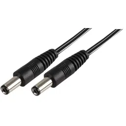 MULTICOMP PRO Barrel Power Cords POWER CORD, 2.5MM DC PLUG, 1M, BLK, PPW00030-19