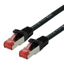 ROLINE PATCH CORD, RJ45 PLUG, CAT6, 0.5M, BLACK, 21.15.2650-image-7