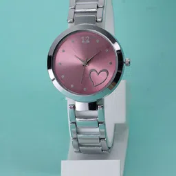 VIRAKTI Women Brass Printed Dial & Bracelet Style Straps Analogue Watch-image-77