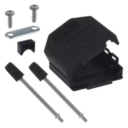 AMPHENOL COMMUNICATIONS SOLUTIONS HOOD, D, PLASTIC, UNC 440, 25WAY, 86303639BLF-image-2