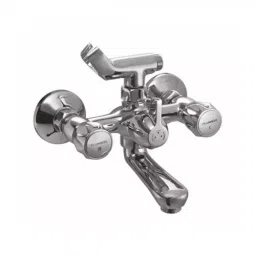 PLUMBER Telephonic Wall Mixer with Crutch Only (with Centre Close System), SPB 4100-picture-13