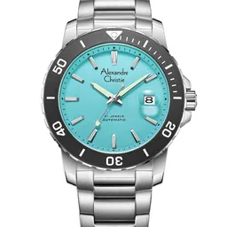 Alexandre Christie Men Dial & Stainless Steel Bracelet Style Straps Analogue Watch-image-74