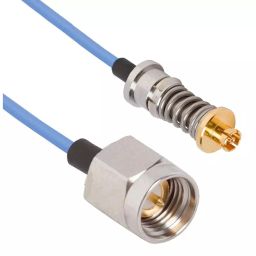 AMPHENOL SV MICROWAVE CABLE ASSY, R/A SMP JACK-SMP JACK, 6", 7012-2100-image-54
