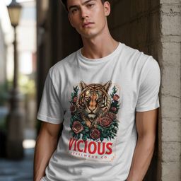 GRACE & JACK Men Graphic Printed Round Neck T-shirt-picture-13