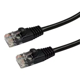 VIDEK PATCH LEAD, CAT5E, BLACK, 0.75M, 2965-0.75BK-image-72