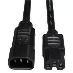 EATON TRIPP LITE POWER CORD, IEC C14/IEC C15, 2FT, 16A, P018-002-picture-11