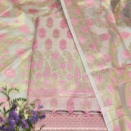 Chhabra 555 Woven Design Unstiched Dress Material-image-71