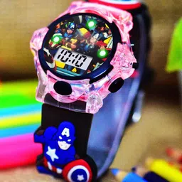 Shocknshop Boys Printed Dial & Straps Digital Watch 340 Captain Black-22