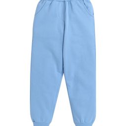 Aww Hunnie Full Length Solid Jogger - Blue-picture-12
