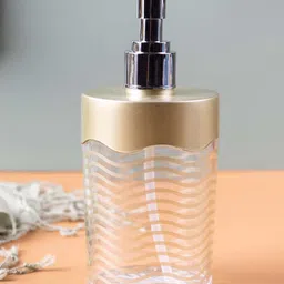 Voncasa Soap Dispenser, Metallic Green, Plastic, 350 ml-picture-37