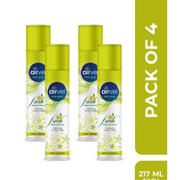 Airvel Lemon Flavour Room Spray Aromatic Fresh Fragrance for Home, Car Perfume Spray 217ml (Pack of 4)-9