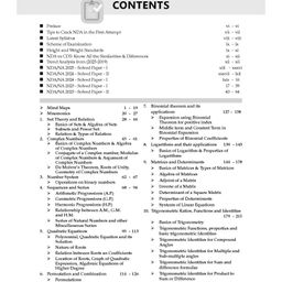 Oswaal Books NDA-NA (NATIONAL DEFENCE ACADEMY/NAVAL ACADEMY) 12 Years' Chapter-wise & Topic-wise Solved Papers 2014-2025 (I) | Mathematics | For 2025 Exam - English image 2