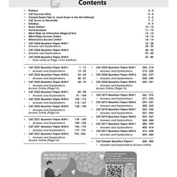 oswaal books Oswaal Cat (Common Admission Test) | 8 Years' | Solved Papers | Year-wise & Shift-wise 2017 - 2024 | for 2025 Exam image 3