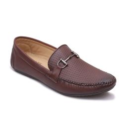 VIV Men Textured Loafers-6