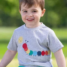 INCLUD Boys Graphic Printed Round Neck Regular Fit Casual T-Shirt-picture-37