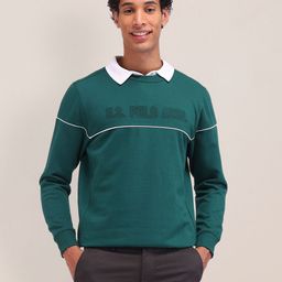 U.S. Polo Assn. Men Brand Logo Printed Long Sleeves Sweatshirt-image-73