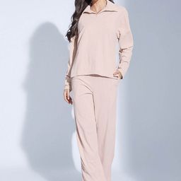 Selvia Abstract Printed Top With Trousers-picture-15