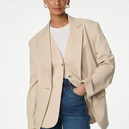 Marks & Spencer  Single Breasted Blazer-image-71