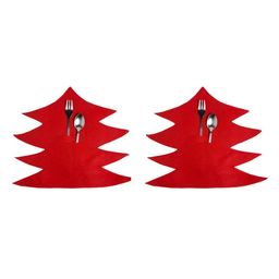Li'll Pumpkins Tree Cutlery Mat - Red-picture-16