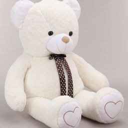 Babyhug Plush Teddy Bear Soft Toy Cream - Height 91 cm-image-11