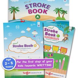 Target Publications Nurture Pattern Writing and Stroke Books Pack of 3 - English-28