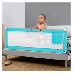 Safe-O-Kid 1.8 Meter Premium Bed Rail Pack of 1 - Blue-10