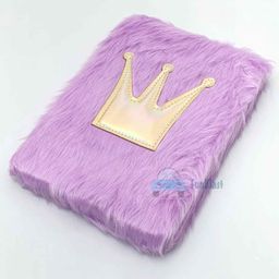 FunBlast Soft Fur Diary Crown Patch - 80 Pages-picture-10