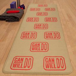 Saral Home Hand Woven Washable Yoga Mat - Beige-17