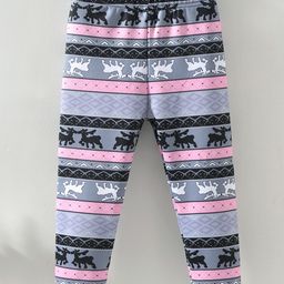 Kookie Kids Full Length Leggings Animal Print - Multicolor-image-9