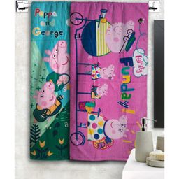 Athom Trendz Peppa Pig Kids Bath Towel Pack Of 2 - Multicolor-image-88
