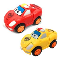 New Pinch Pull Back Action Robot Car Toy Pack Of 2 (Colour May Vary)-10