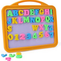 Ratnas 3 in 1 Lovely Magnetic Slate Set of 38 Pieces -  Color May Vary-26