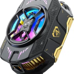 Cubonic Black Shark FunCooler 4 Pro, 27W App Controlled,Sleep Timer/Fan Speed/RGB 1 Fan Cooling Pad-22